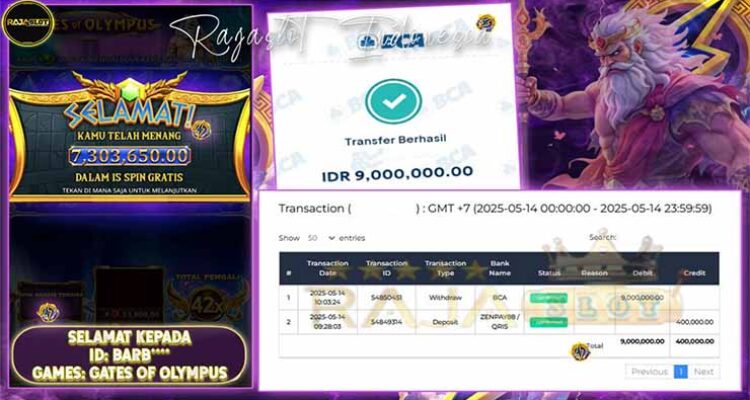 Ros menang Rp8 Juta dari Starlight Princess Pragmatic Play di Rajaslot
