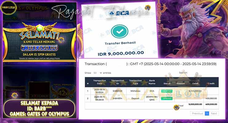 Ros menang Rp8 Juta dari Starlight Princess Pragmatic Play di Rajaslot