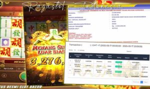 Yae menang Mahjong Ways 2 Rajaslot 17 Mei 2025