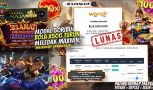Bukti Kemenangan Slot Gates of Gatot Kaca di Rajaslot
