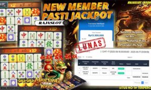 Bukti Kemenangan Slot Mahjong Ways Rp13 Juta di Rajaslot