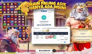 Bukti Menang Gates of Olympus 1000 Dice di Rajaslot
