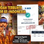 Bukti kemenangan The Border member Rajaslot