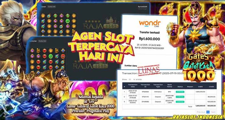 Rp1,6 juta dari Gates of Gatot Kaca 1000 lewat 12 Free Spins