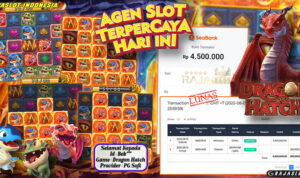 Pemain Bek*** menang Rp4,5 juta di slot Dragon Hatch di Rajaslot