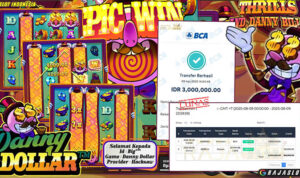 Pemain Big*** menang Rp3 juta di slot Danny Dollar di Rajaslot