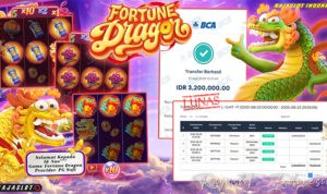 Menang Fortune Dragon 10x Free Spins — withdraw Rp3,2 juta (Rajaslot)