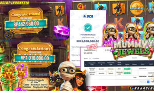 Pemain Oko*** menang Rp2 juta di slot Mummy's Jewels di Rajaslot