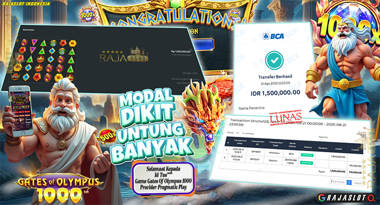 menang Gates of Olympus 1000 x500 — tumbling multiplier (ID Tus***)