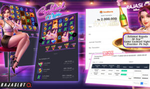 Pemain Sa9*** menang Rp2 juta di slot Cocktail Nights Rajaslot